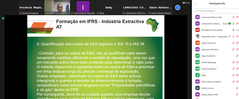 TEDIMocambique's tweet photo. O Projecto @TEDI em parceria com a @ATAFtax   ministrou uma  formação (online) à Equipe da AT em  Normas Contabilístico-Fiscais aplicadas aos Projectos Mineiro e Petrolífero em #Moçambique #IRFS #industriaExtrativa https://t.co/fpQRtAFgiV