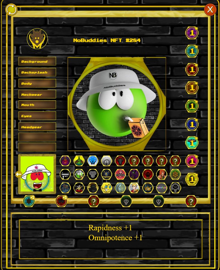 CroMorphs's tweet photo. How do like the @NoBuddiesNFT card in the Morphs Gallery👀

Unique styles to be added for all our boosters, are you ready for what is coming with CroMorphs #Crofam ?👀💎

#Unique #Cardgame #P2E #NFTs https://t.co/3KgRvi3JH6