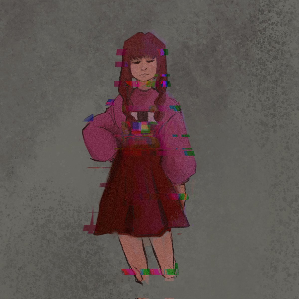 SoulMusingArt's tweet photo. More #Madotsuki from #Yumenikki because she's all i know how to draw https://t.co/zeQ2bwZ8NE