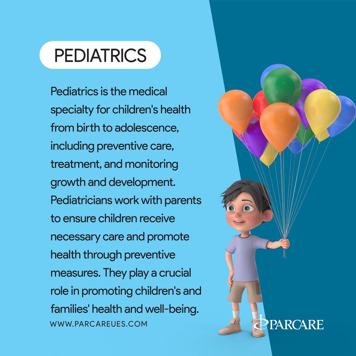 ParCareUes's tweet photo. "Get top-notch pediatric care for your little ones at Parcare Medical Networks! Our dedicated team of pediatricians are here to keep your kids healthy and happy. Book your appointment today! #PediatricCare #HealthyKids #ParcareMedicalNetworks" https://t.co/kbwhdxKkOI
