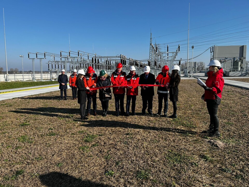 AconGrids's tweet photo. Do you remember what we promised you in connection with the opening of our new electrical substation Borský Svätý Jur? We send greetings directly from the place.😊Check the first photos. ↙️ https://t.co/khBEf7Tr3p