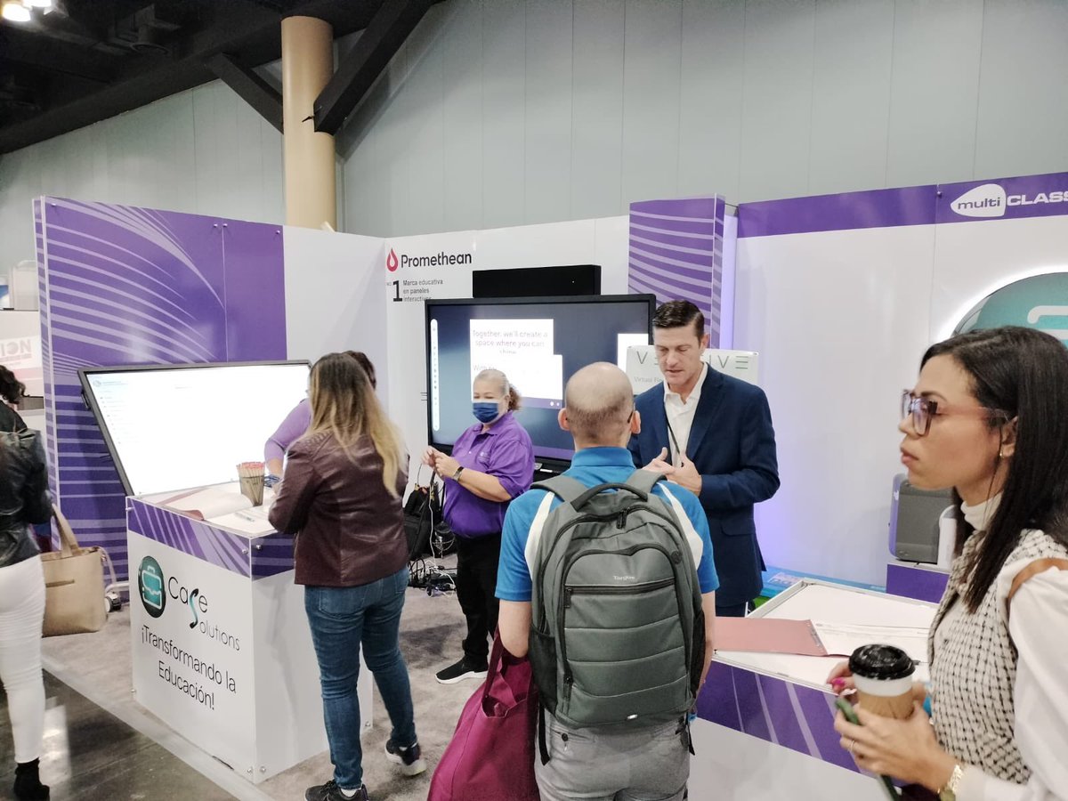EcAkerman's tweet photo. Thrilled to be representing @Promethean in Puerto Rico working alongside the 4 time winning Partner Case Solutions https://t.co/lBbGnCxSjF