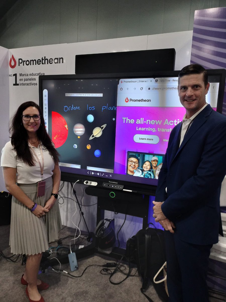 EcAkerman's tweet photo. Thrilled to be representing @Promethean in Puerto Rico working alongside the 4 time winning Partner Case Solutions https://t.co/lBbGnCxSjF