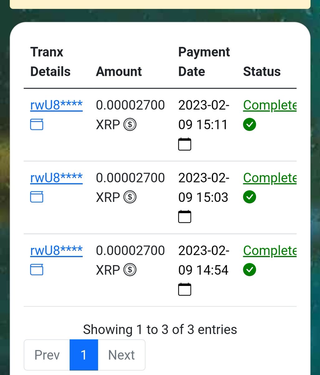 📮𝐁𝐈𝐎-𝐖𝐀𝐋𝐋𝐄𝐓📮
GANA 0.000027 A 0.0005 XRP
CADA 1 MINUTO ILIMITADO
🛡 SOLO COPIA TU DIRECCIÓN DE BILLETERA XRP Y LA ETIQUETA DE DESTINO DE ÉSTA, ESO ES TODO 👌 
✅ENLACE DE REGISTRO
biowallet.store/share?ref=bett…