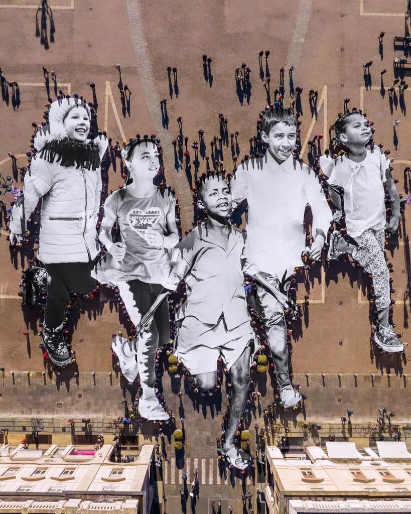 streetartUS's tweet photo. “Déplacé.e.s” by #JRartist @jr in #Turin, Italy, for is solo exhibition at #GalleriedItalia @gallerieditalia
More info at: https://t.co/KsR0SVnLsK
Via @cultureforfreedom
#refugees #rifugiati #torino #streetartTurin #streetartItaly #Italystreetart #art … https://t.co/Ef93cG7YYV https://t.co/036D41ylN8