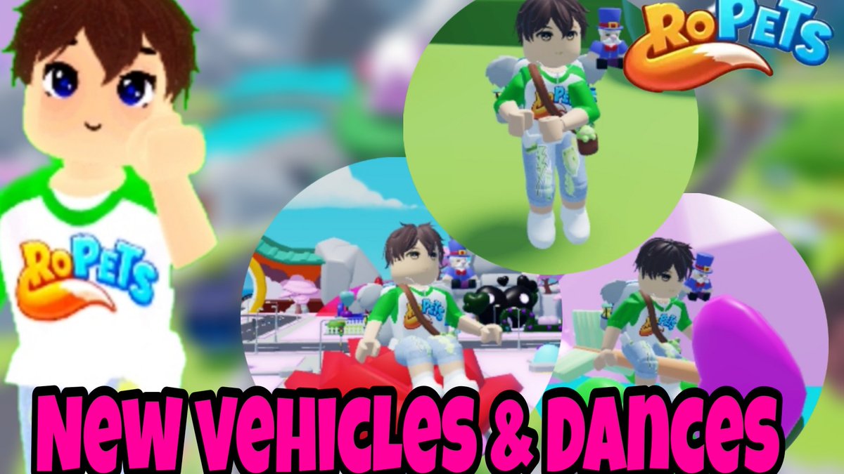CarzoxPlayzRblx's tweet photo. 💚NEW ROPETS VIDEO OUT ON MY CHANNEL💚
❤NEW VEHICLES & DANCES NOW OUT IN ROPETS ROBLOX!!! 😱 vid on @YouTube 👉 https://t.co/AhgsTlgCBx
#roblox #ropets #ropetsupdate #robloxvideo https://t.co/QGDNkwQl2B