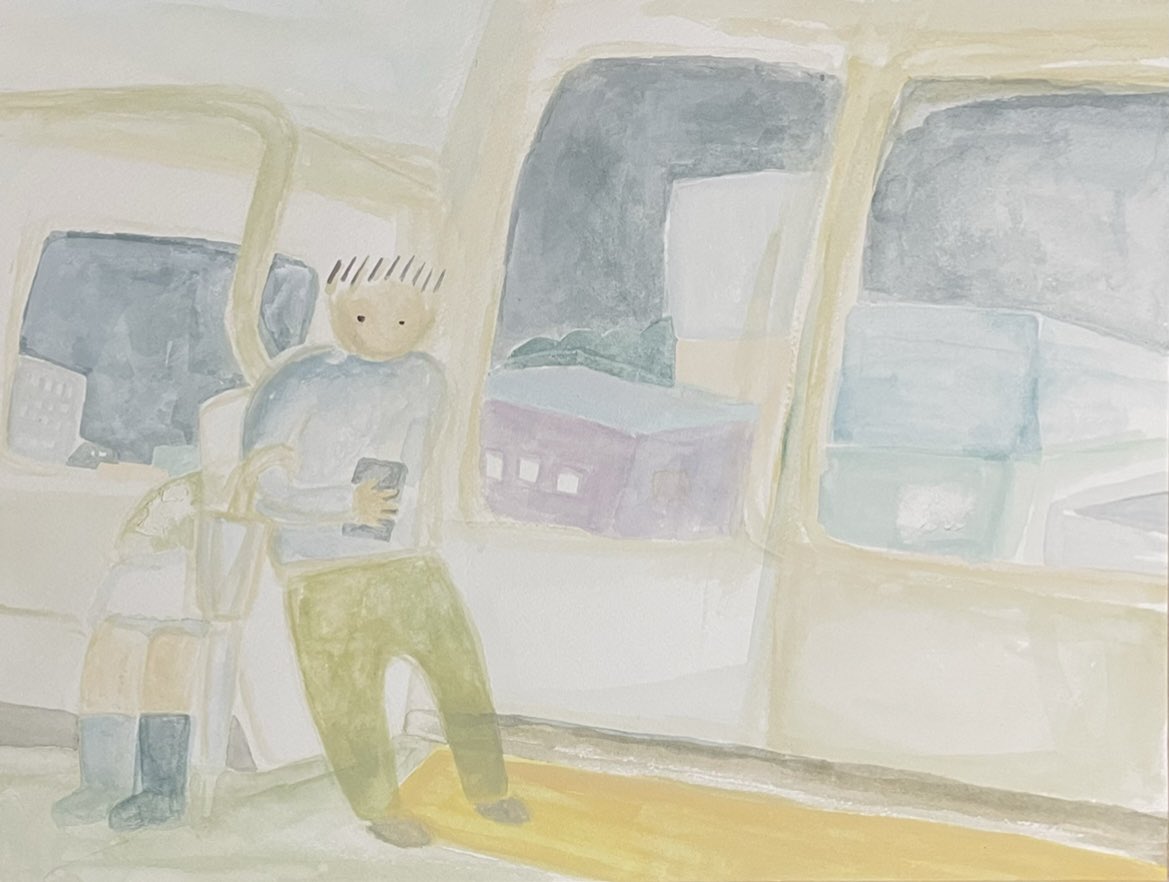 2022.9.24ヒロ杉山さんの授業で描きました。
課題は中と外