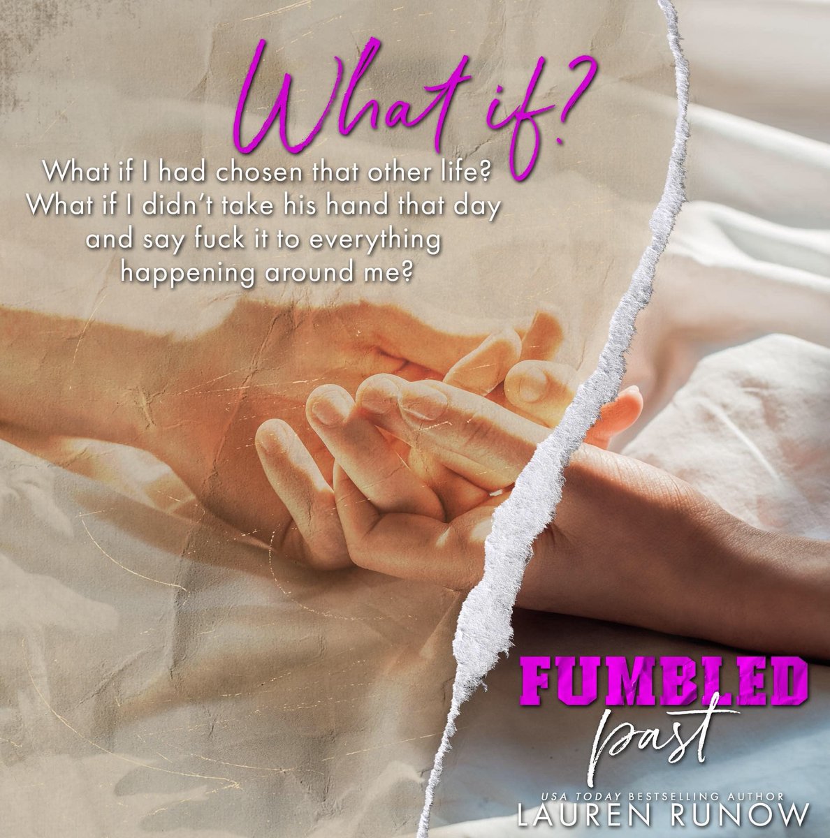 FUMBLED PAST by Lauren Runow is LIVE!! This is a small town, sports romance with all the feels! Grab your copy today! Read FREE with Kindle Unlimited! mybook.to/fumbledpast
Add to Goodreads: goodreads.com/book/show/7555…
#wordsmithpublicity