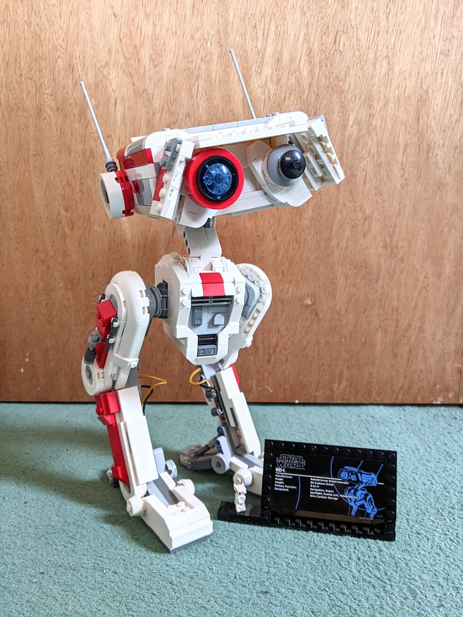 AlfWritesComics's tweet photo. My latest @LEGO_Group build: BD-1!
@EAStarWars @starwars @StarWarsUK
#lego #star #starwars #droid #jedi #ea #fallenorder #survivor #afol #afolclub #afolcommunity https://t.co/FBFvfddyDk