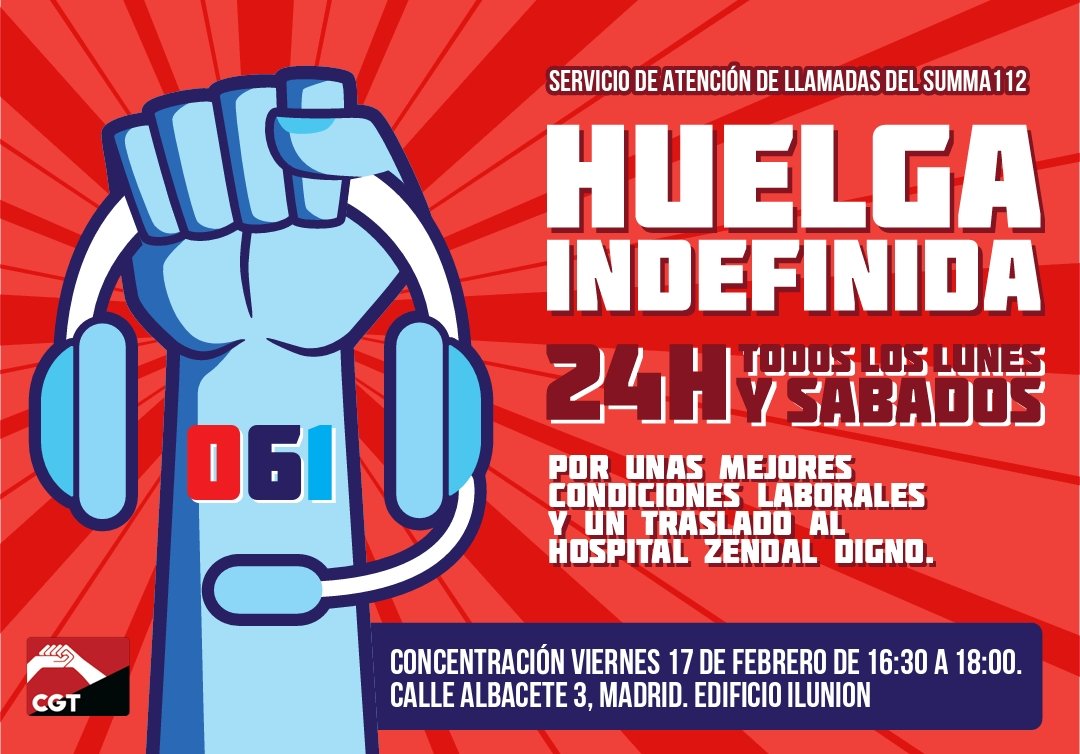 Urgencias y Emergencias de Madrid en Lucha tweet media