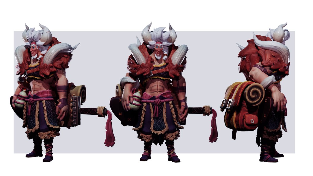 MNicholson_Arts's tweet photo. The beast hunter update with textures and render changes.

#gameart #characterart #3dart #zbrush #Blender3d #substancepainter #gamedev https://t.co/QQ2t2NTVT8