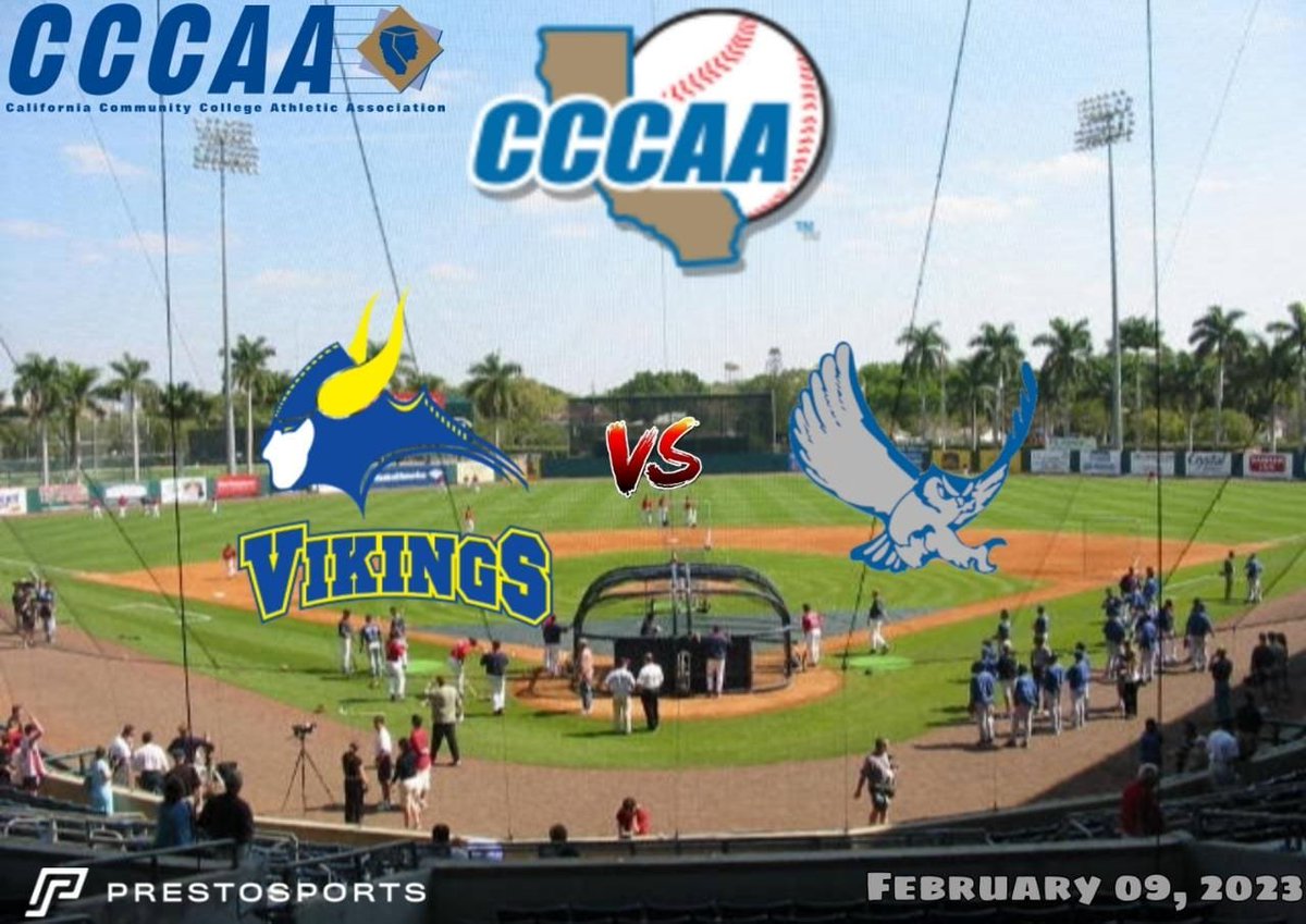 CCCAA Network (@3c2asports1) on Twitter photo Barstow 🆚 Citrus
🗓️| February 09, 2023
⏰| 2:00 PM
🎥| linktr.ee/cccbca.com
<a href="/bcvikingbasebal/">Barstow Vikings Baseball</a> <a href="/Barstow_College/">Barstow Community College</a> <a href="/dominicfolks/">dominicfolks</a> <a href="/CitrusCollege/">Citrus College</a> <a href="/Citrus_Owls/">Citrus College Owls</a> <a href="/Swaglabinc/">Swag Lab</a> Barstow 🆚 Citrus
🗓️| February 09, 2023
⏰| 2:00 PM
🎥| linktr.ee/cccbca.com
<a href="/bcvikingbasebal/">Barstow Vikings Baseball</a> <a href="/Barstow_College/">Barstow Community College</a> <a href="/dominicfolks/">dominicfolks</a> <a href="/CitrusCollege/">Citrus College</a> <a href="/Citrus_Owls/">Citrus College Owls</a> <a href="/Swaglabinc/">Swag Lab</a>