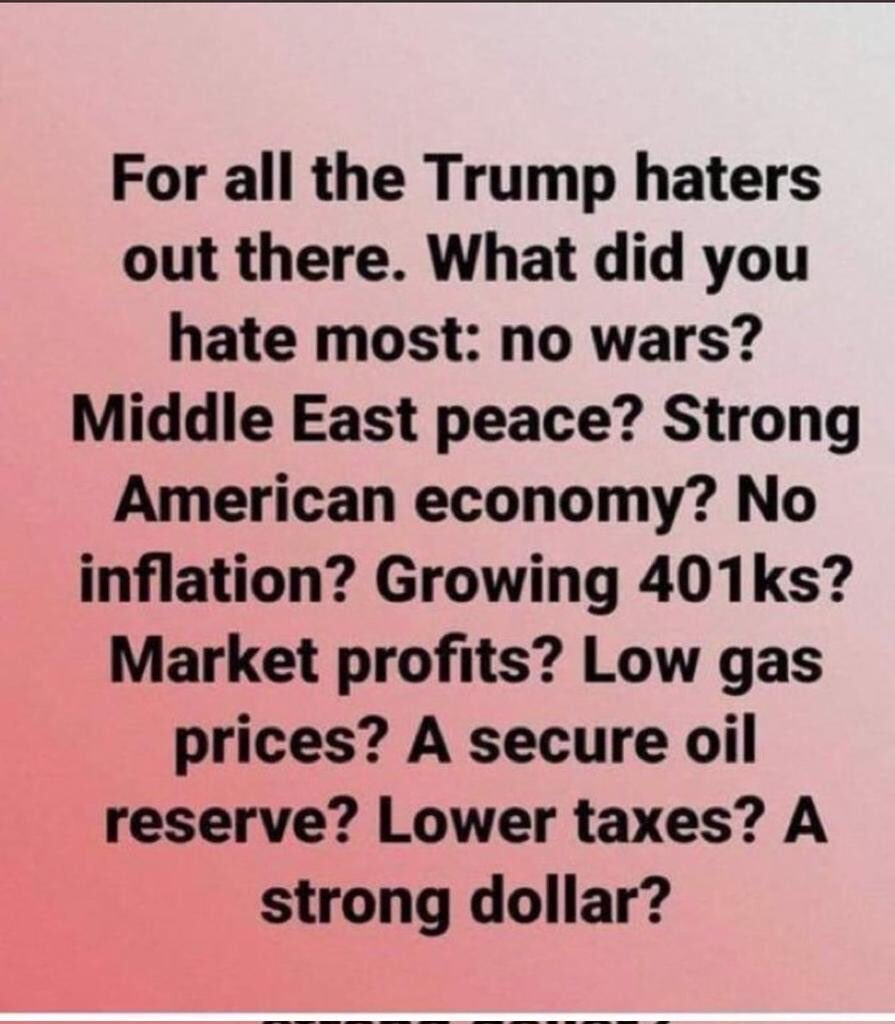 Michael33814932's tweet image. Hey #TrumpHaters, and those with #TDS...