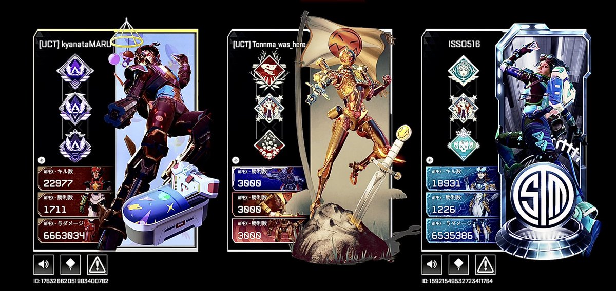 Manuke_Tonnma's tweet photo. いい大人が夢中になれたAPEXと言う素晴らしいゲーム…
シーズン0〜 この約3年の間に沢山の出会いと別れがありました😌
遊んでくれた友達、野良募の方々、本当にありがとうございました🙏

see you again… https://t.co/LBNUmXh6wx