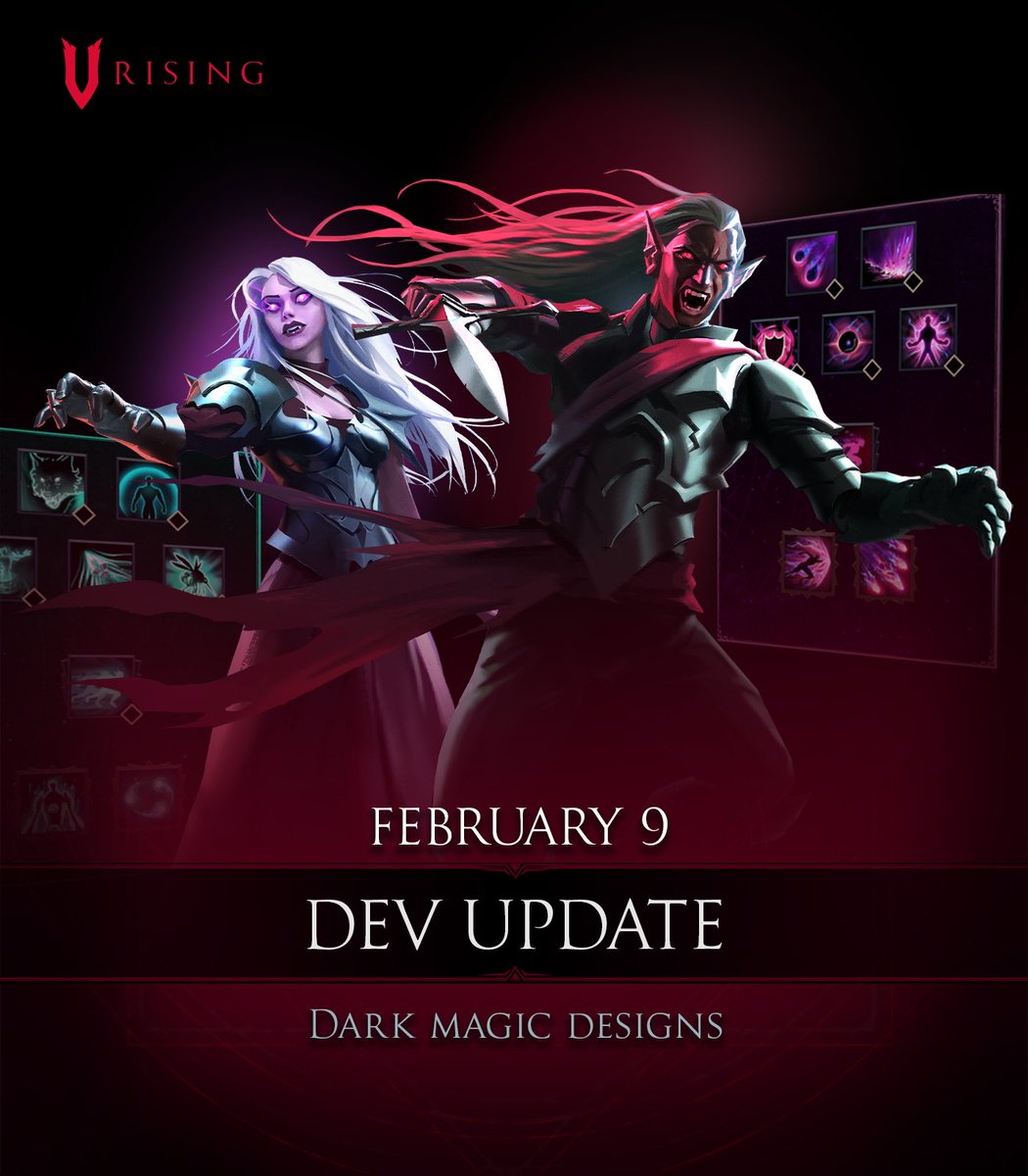VRisingGame's tweet image. A message from the crypt: blog.stunlock.com/dev-update-17-…

#VRising #Devblog