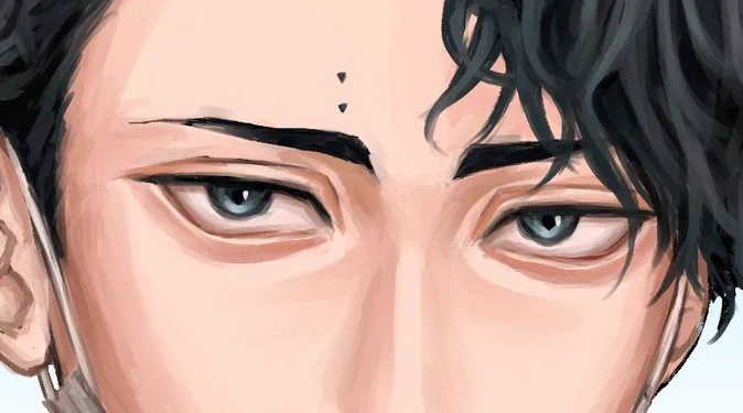 i'm not good at drawing eyes but want to share too. hehe ( '. .̫ .`)  