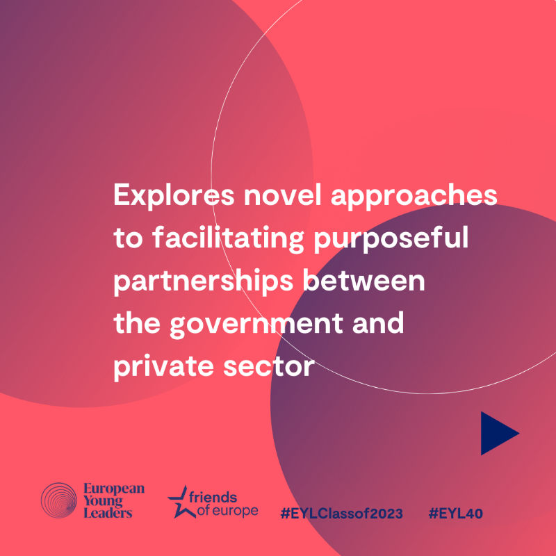 FriendsofEurope's tweet photo. Eleanor Carter | 🇬🇧

Research Director of the Government Outcomes Lab at the University of Oxford (@golaboxford), we welcome @EleanorCarter, to the #EYLClassof2023. Looking forward to working together!

#EYL40
↪️ https://t.co/23rPLADBrL