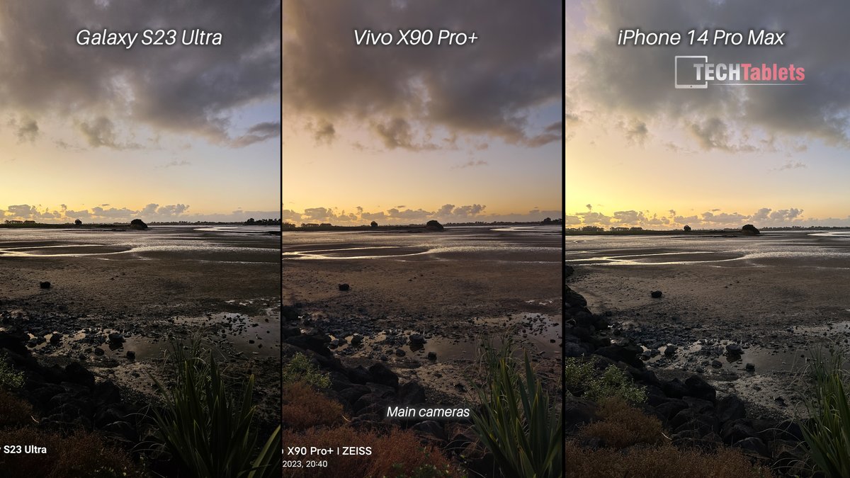 Which do you prefer in this HDR test?  #GalaxyS23Ultra  Vs #vivox90proplus vs #iPhone14ProMax full comparison video coming soon!