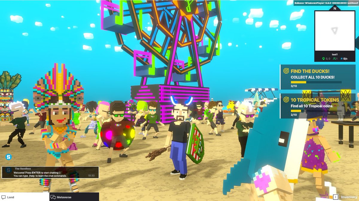 Unbounded_Earth's tweet photo. Making friends across the #Metaverse!
@KOCGAMESCO @Batmaaaan @Au24KAY @TheSandboxGame @crexthemage 

#Cardano #Ethereum #SandFam #UnboundedEarth https://t.co/RmjI6rQHAT
