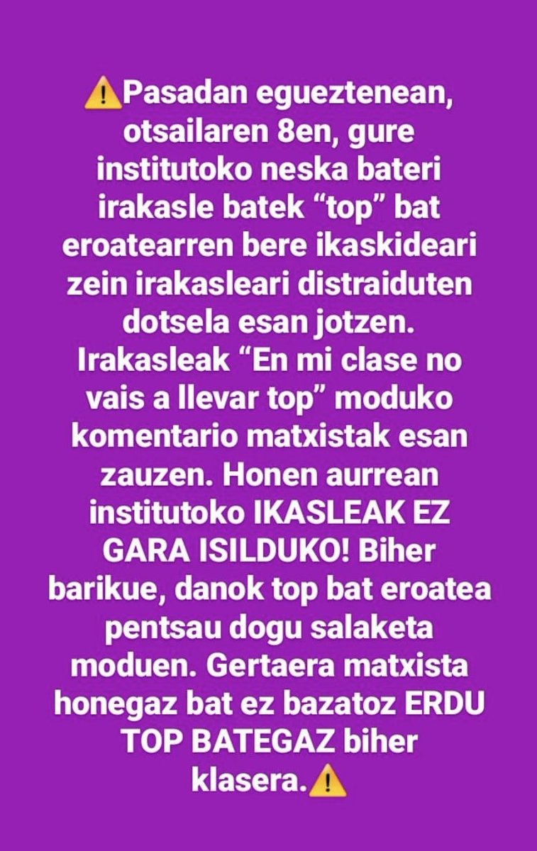 IKASLEAK EZ GARA ISILDUKO!