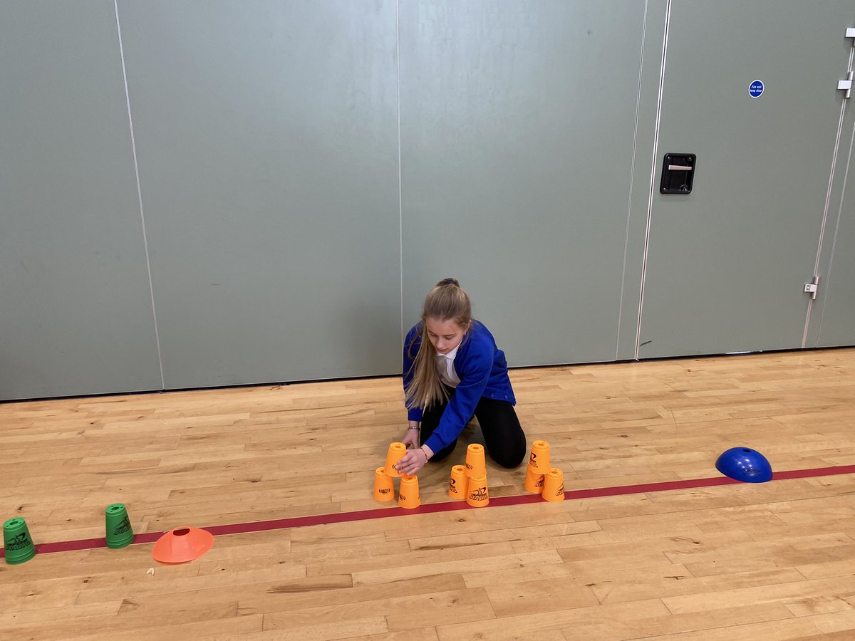 NLASCVikki's tweet photo. PARTICIPATION | AIRDRIE
Another great session @GlengowanPS speed stacking club. One of our fun games, rock, paper, scissors 😀
#NLActiveSchools #extracurricularactivity #bilateraltraining #schoolsport https://t.co/LSKHijvYfY