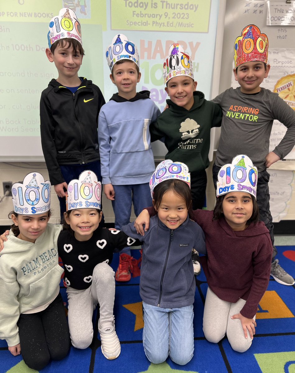 2FBHE's tweet photo. 2F - Happy 💯 Day of School! #itsgottabeBHE https://t.co/tFhVC13iTK