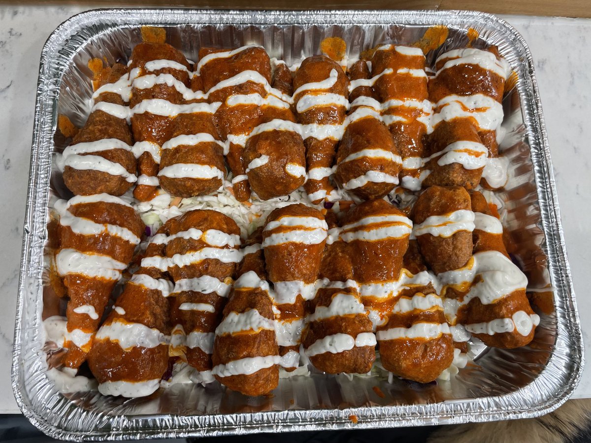 Vegans have to elbow their way past the carnivores.  Yes, these are that good.  Order your game day catering now for pickup on Sunday.  martysvburger.com #superbowl #vegan #superbowlcatering