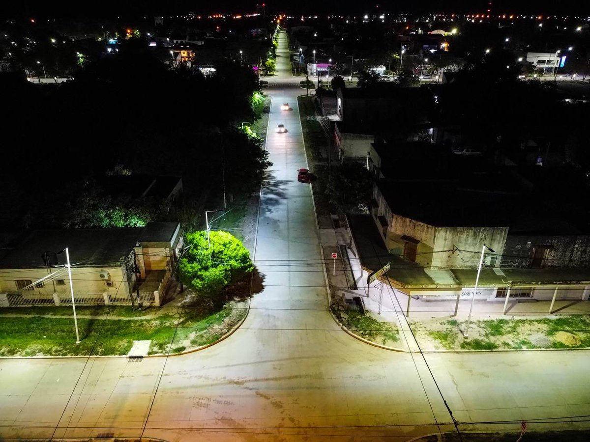 AtilioBasualdo's tweet photo. Las calles Matienzo y 9 de Julio ya fueron habilitadas al tránsito, con nuevo pavimento e iluminación LED. Son tramos que conectan con otras arterias que también fueron pavimentadas anteriormente en el centro de nuestra ciudad
#AtilioBasualdo #PabloBasualdo
#MeGustaVerteCrecer https://t.co/8BLyZzXQLJ