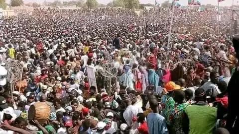 fkeyamo's tweet photo. More pictures from the mother of all rallies in Sokoto! 

The signs are all there for all to see! But they are playing! Make dem dey play!!

In about a forth-night, the jungle will mature!! https://t.co/V3VE7m1G4q