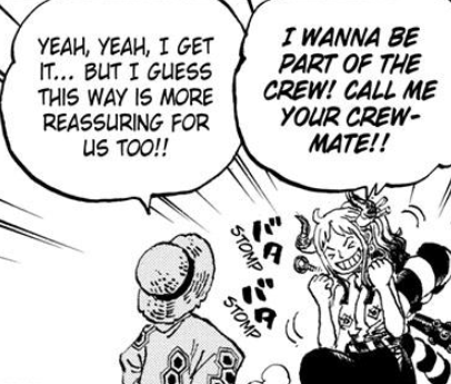 BestGenerationX's tweet photo. Yamato is an official member of the Straw Hats already, just doesnt partake in the journey https://t.co/PgQKou8S4i