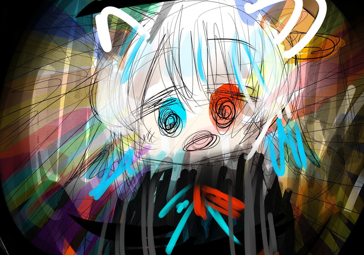 初音ミク 「酔うとこんな絵しか描けなくなるのでみなさん気をつけましょう 」|浅羽かなのイラスト