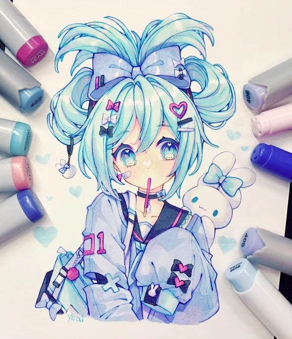 cinnamoroll miku  #sanrio 