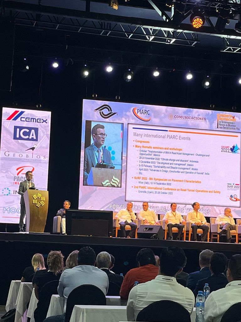 Muchas gracias <a href="/AMIVTACmx/">AMIVTAC</a> @SCT_mx and #Mexico for this new <a href="/PIARC_Roads/">WorldRoadAssociation</a> seminar. 

We are debating recos and analysis on the essential issues of #resilience #disastermanagement and #sustainability 

Let’s continue the discussions in Prague in October #PIARCWRC23!
