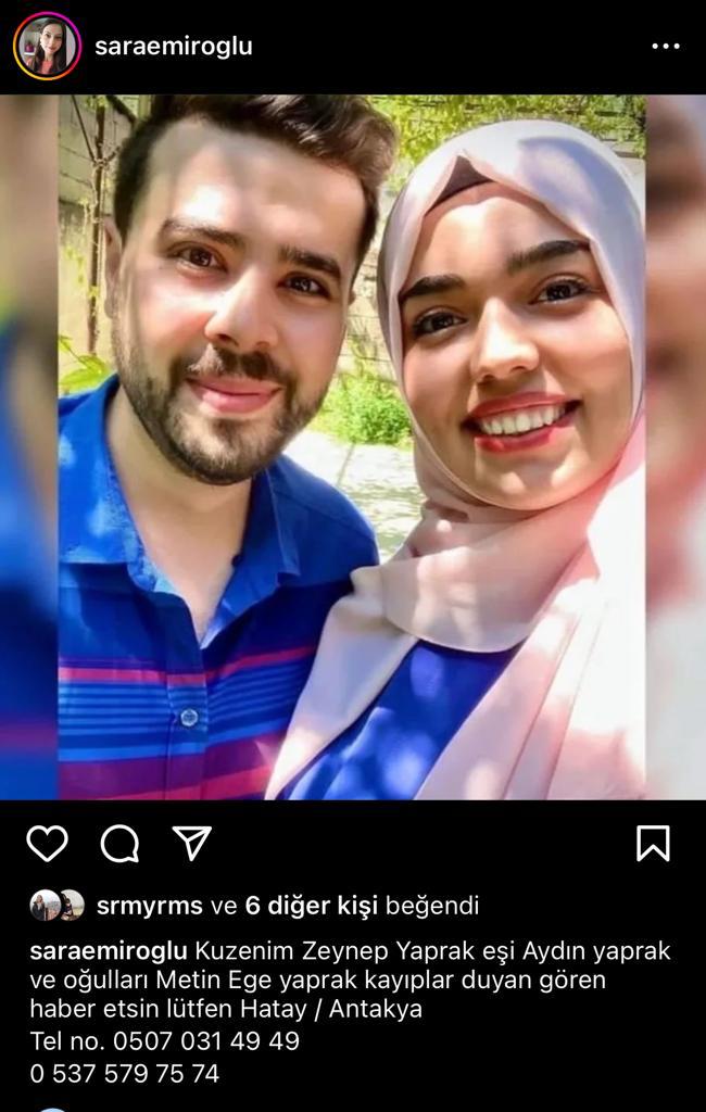 #deprem #hatay
<a href="/BabalaTv/">BaBaLa TV</a> <a href="/haluklevent/">Haluk Levent ( Ahbap Ekibi )</a> <a href="/AFADBaskanlik/">AFAD</a> <a href="/OguzhanUgur/">Oğuzhan Uğur</a>