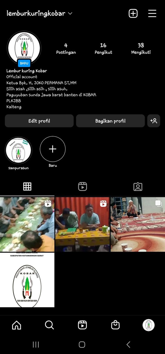 WiryawanAndra's tweet photo. Mohon di follow yaah
Khusus nya warga sunda yg ada di kalimantan
#pangkalanbun #kobar #sunda #pasundan  #kalimantan #kalimantantengah https://t.co/BRHvgVn23U