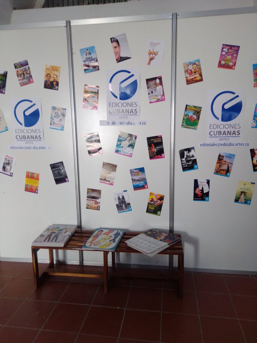 GloriaD81390646's tweet photo. Listos para la fiesta del libro en Cuba. Te esperamos en el Stand D1 de La Cabaña y en el Pabellón Cuba. #EdicionesCubanas lo tiene todo💯. Nos vemos 😉
#PasionPorLaLectura♥️📚
#FILH2023 https://t.co/XYnu2d9vsK