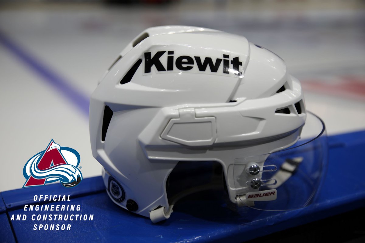 Kiewit takes center ice tonight as the official helmet decal sponsor for the NHL’s Colorado <a href="/Avalanche/">Colorado Avalanche</a>.
 
We are excited to have our brand displayed on the team’s helmets as its Official Construction and Engineering Partner and look forward to supporting the 2022 Champions.