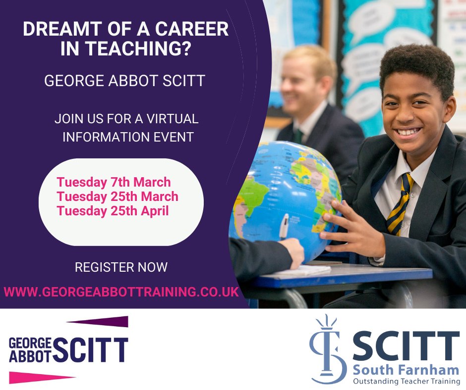 #traintoteachsurrey tweet media