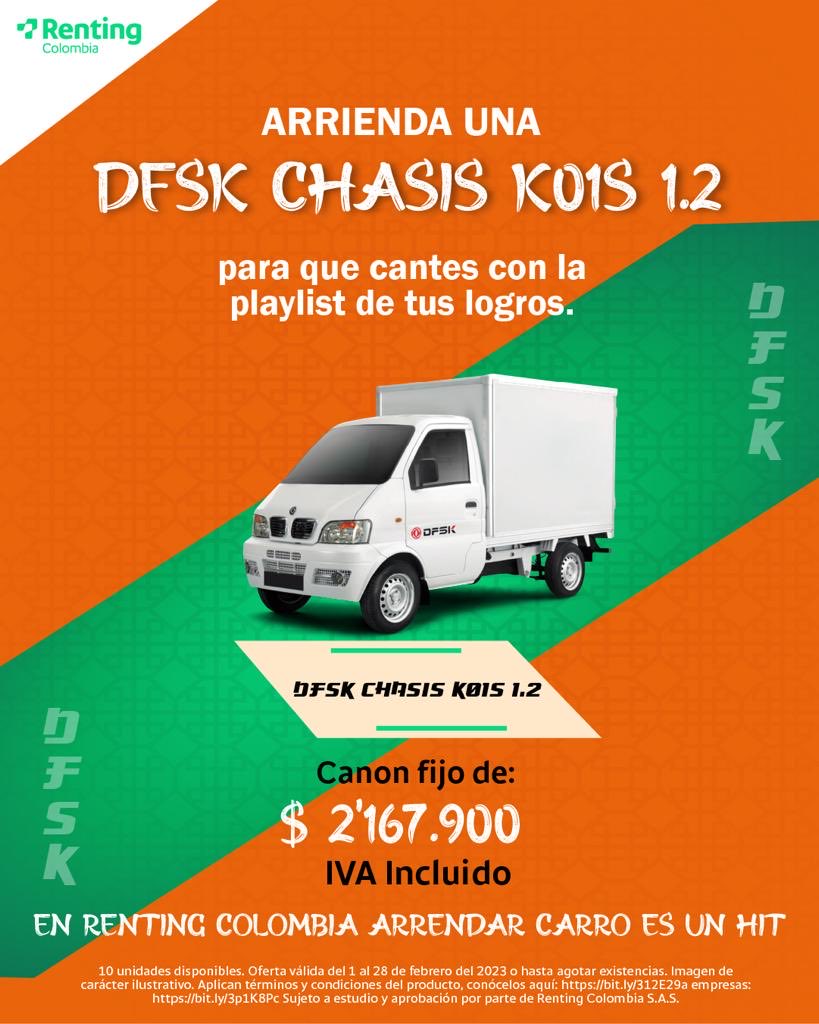 Distribuidor Renting Colombia tweet media