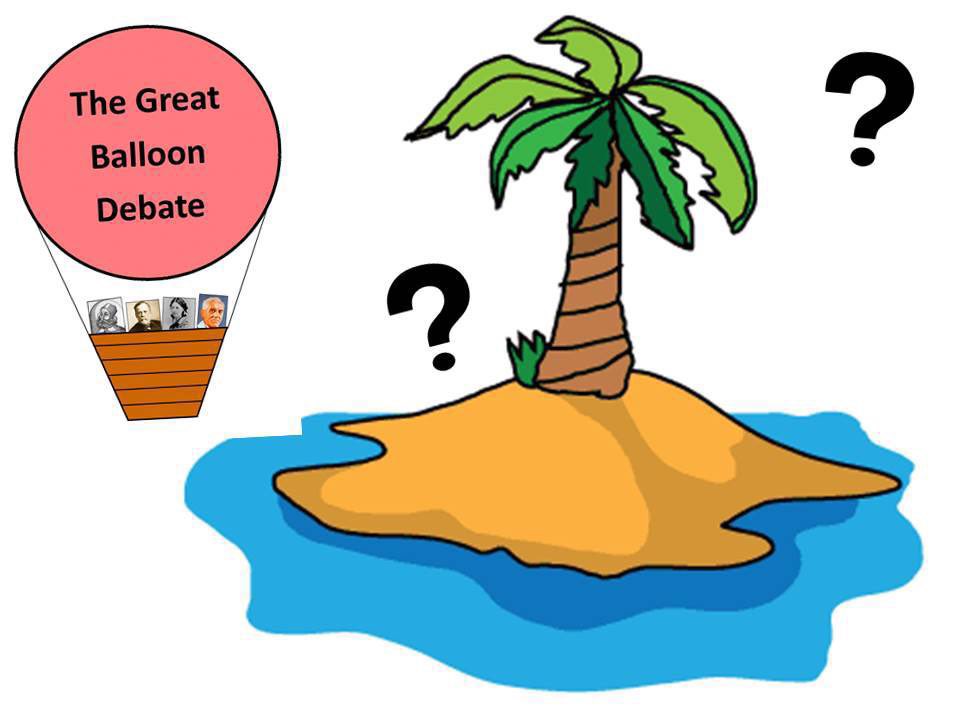 worcesterjonny's tweet photo. This is a very old one - ‘The Great Balloon Debate’. Some teachers may have used it in the classroom, others may have taken part in the debate as students #historyteacher #ItsStillGotLegs https://t.co/2hyNzRZasH