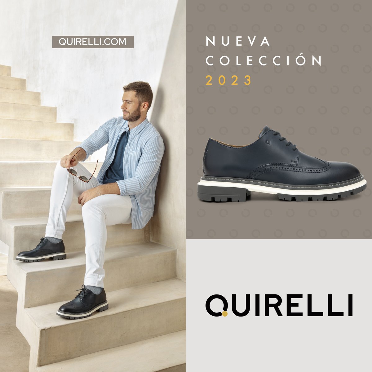 quirelli_mx's tweet photo. ♦︎ #𝗡𝘂𝗲𝘃𝗮𝗖𝗼𝗹𝗲𝗰𝗰𝗶𝗼́𝗻𝗣𝗩𝟮𝟯. Moderno, con clase y sofisticado, así lucirás con #Quirelli. https://t.co/kCJBoQuFC7