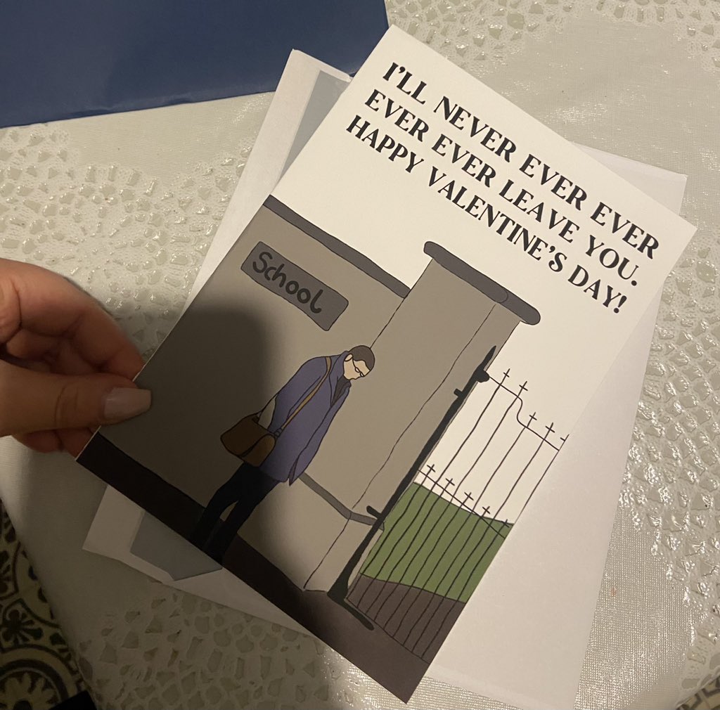 Disclosure_Girl's tweet photo. My boyfriends Valentines card has arrived #enochburke https://t.co/DXbwqyqAWH