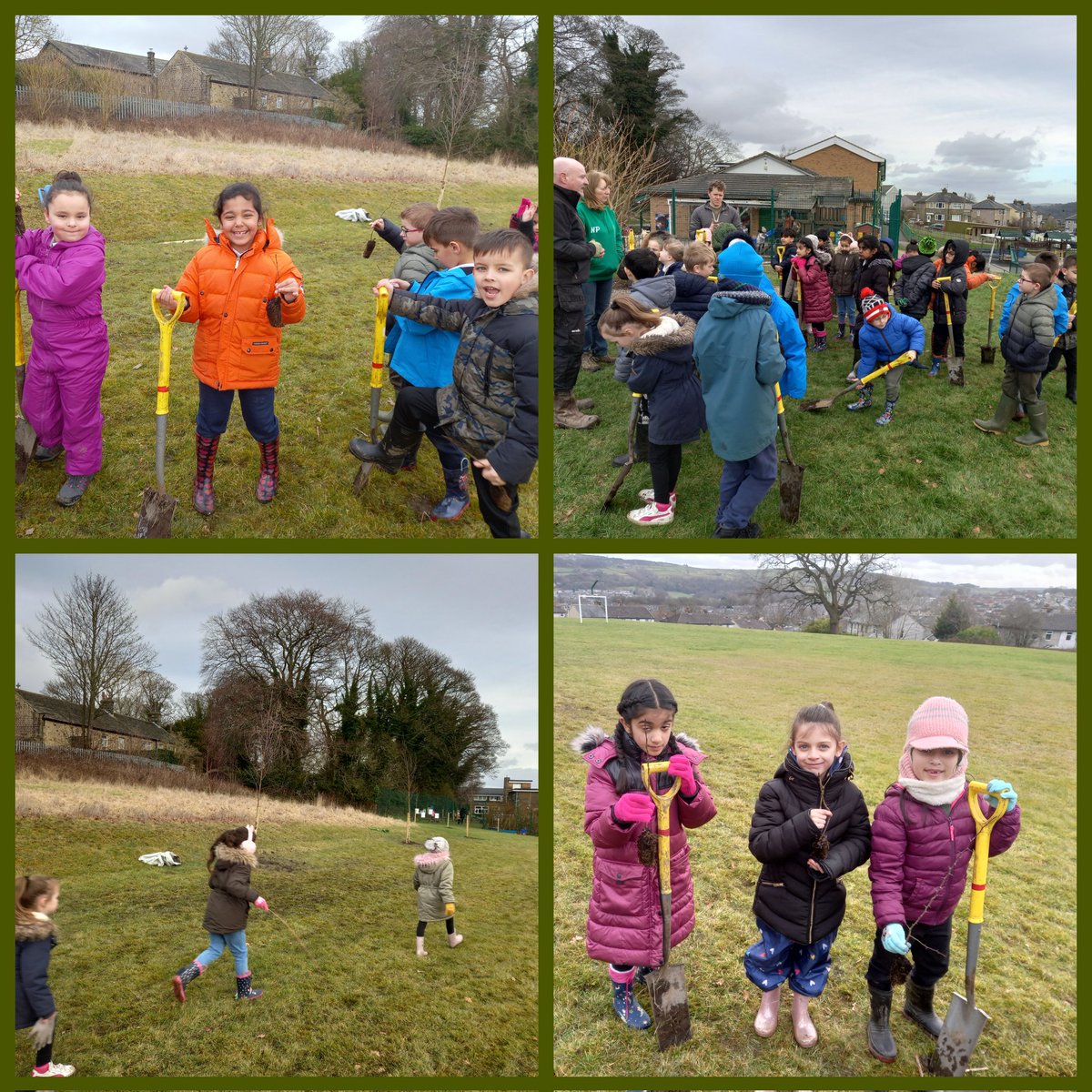 olvschool's tweet photo. #Y2OLV had a fantastic afternoon planting trees around our nature area. A brilliant team effort! π³ @bcw_cat #treeforeverychild #bestdaysoftheirlives #wellbeing https://t.co/jFZLoaakiu