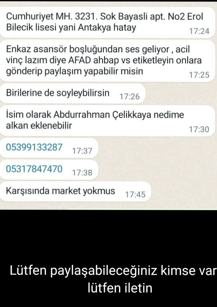 Arkadaşımın akrabaları. Yardım lütfen