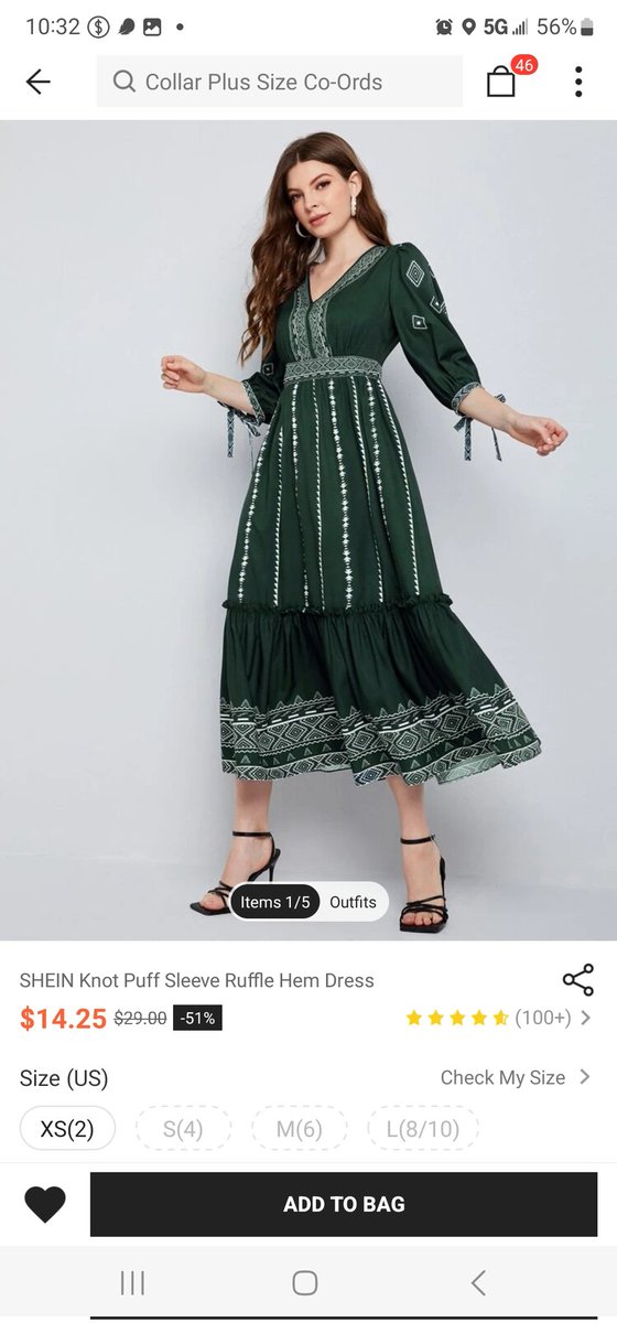این لباسو تو شین دیدم. وایب لباس هزارگی میره.