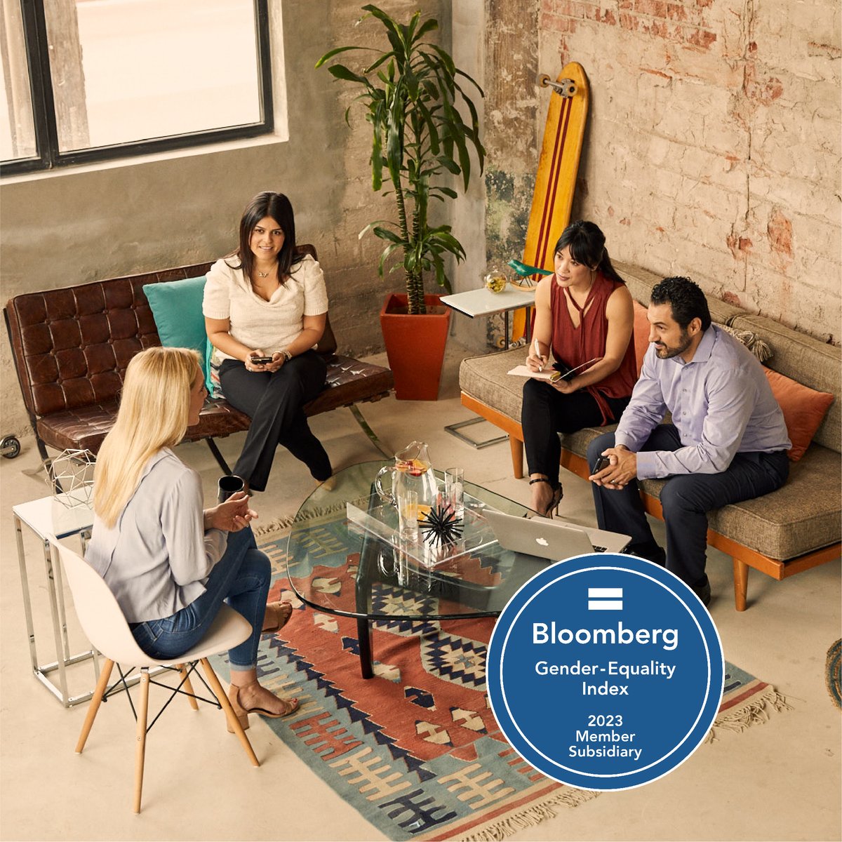 HudsonPPI's tweet photo. As part of our #BetterBlueprint commitment to workplace equity, we’re proud to announce our inclusion in @Bloomberg’s 2023 Gender-Equality Index. https://t.co/BTFURCZv2D