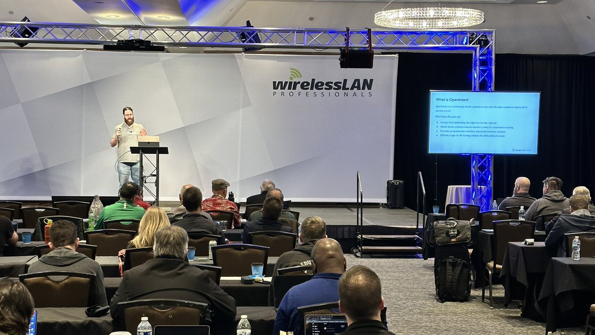 Wirelessnerd's tweet photo. Next up: #OpenIntent from @jsnyder81 @Google at #WLPC https://t.co/VRa0rfeWcU