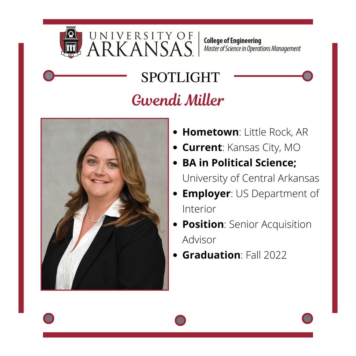 "In my career field, individuals typically pursue MBA programs but I wanted something different. As a senior leader, I was looking for a program that would help me discover different practical aspects of what it takes to make an organization successful."
linkedin.com/feed/update/ur…