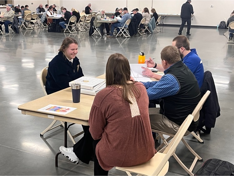 hamptonhawks1's tweet photo. 8 Seniors went through FFA  State Degree interviews yesterday in Central City.  They conquered!  All should receive their award at State FFA on March 31st. https://t.co/ZavCg2fbVj