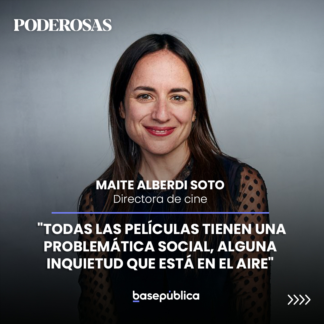 basepublica's tweet photo. Esta semana en #PoderosasBP destacamos a @lamaitealberdi, la cineasta de lo cotidiano, de lo humano y que se adentra en múltiples realidades para mostrarnos que existen, que podemos reconocerlas y abordarlas por más molestas y dolorosas que parezcan.
https://t.co/ltF1ZM9eiD https://t.co/Axgi8qWsTk